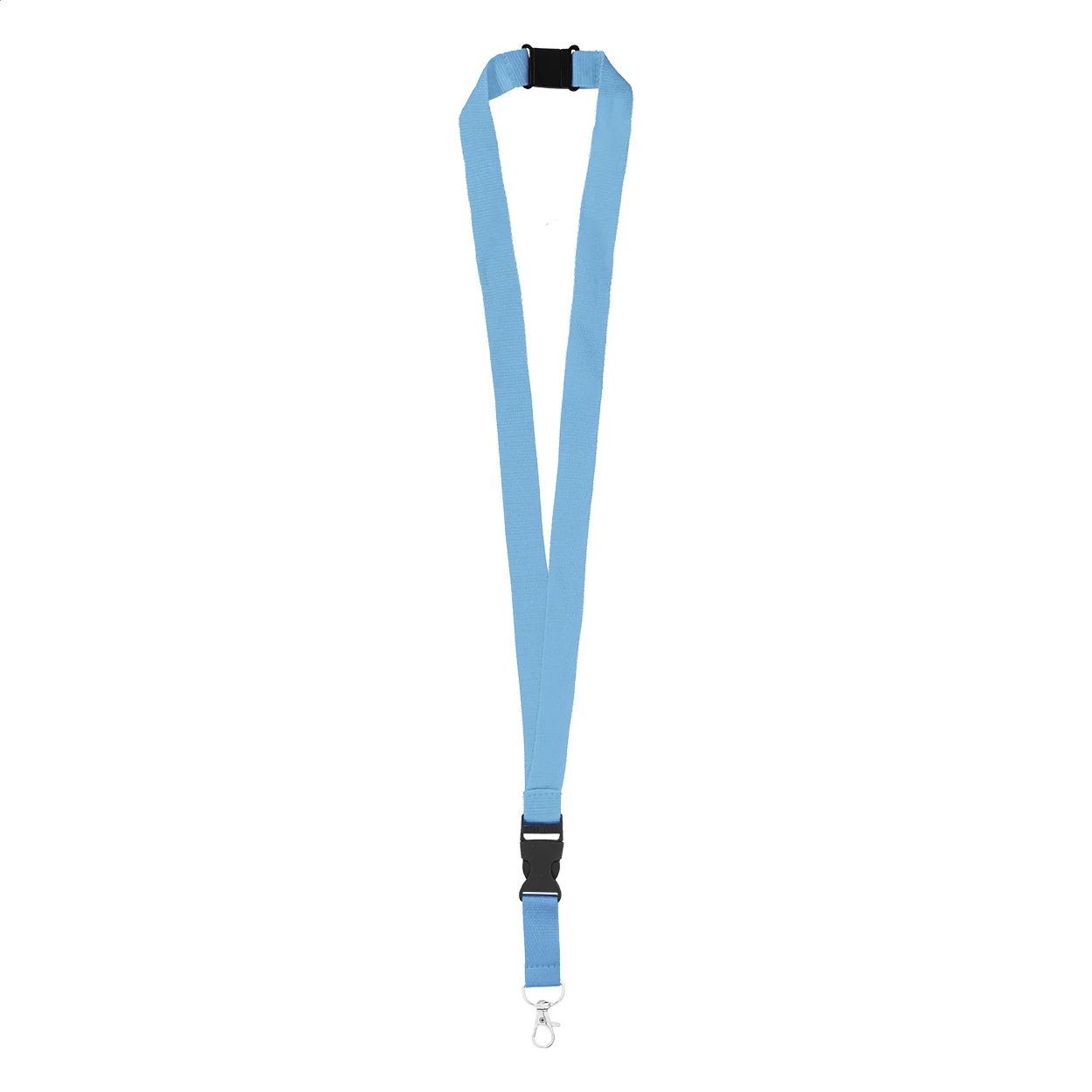 Lanyard Revent Plus aus RPET, hellblau – Bild 2