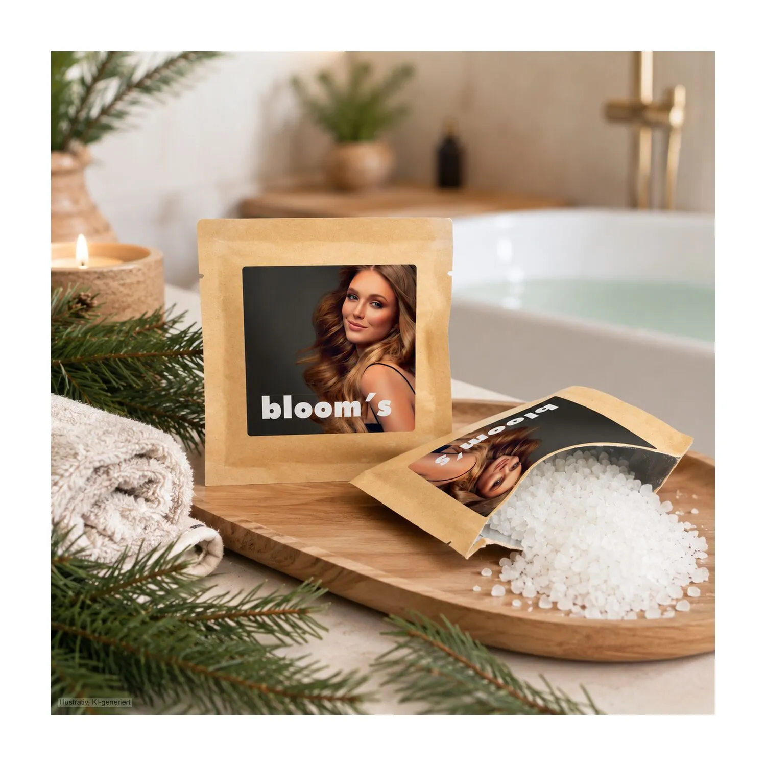 Geschenkset / Präsenteset: Badespaß, blau – Bild 26