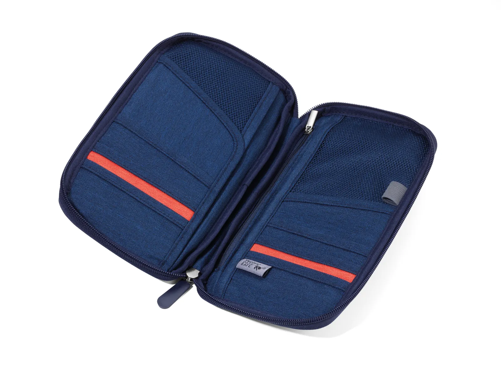 Etui SAFE FLIGHT dunkelblau/orange, dunkelblau/orange – Bild 2