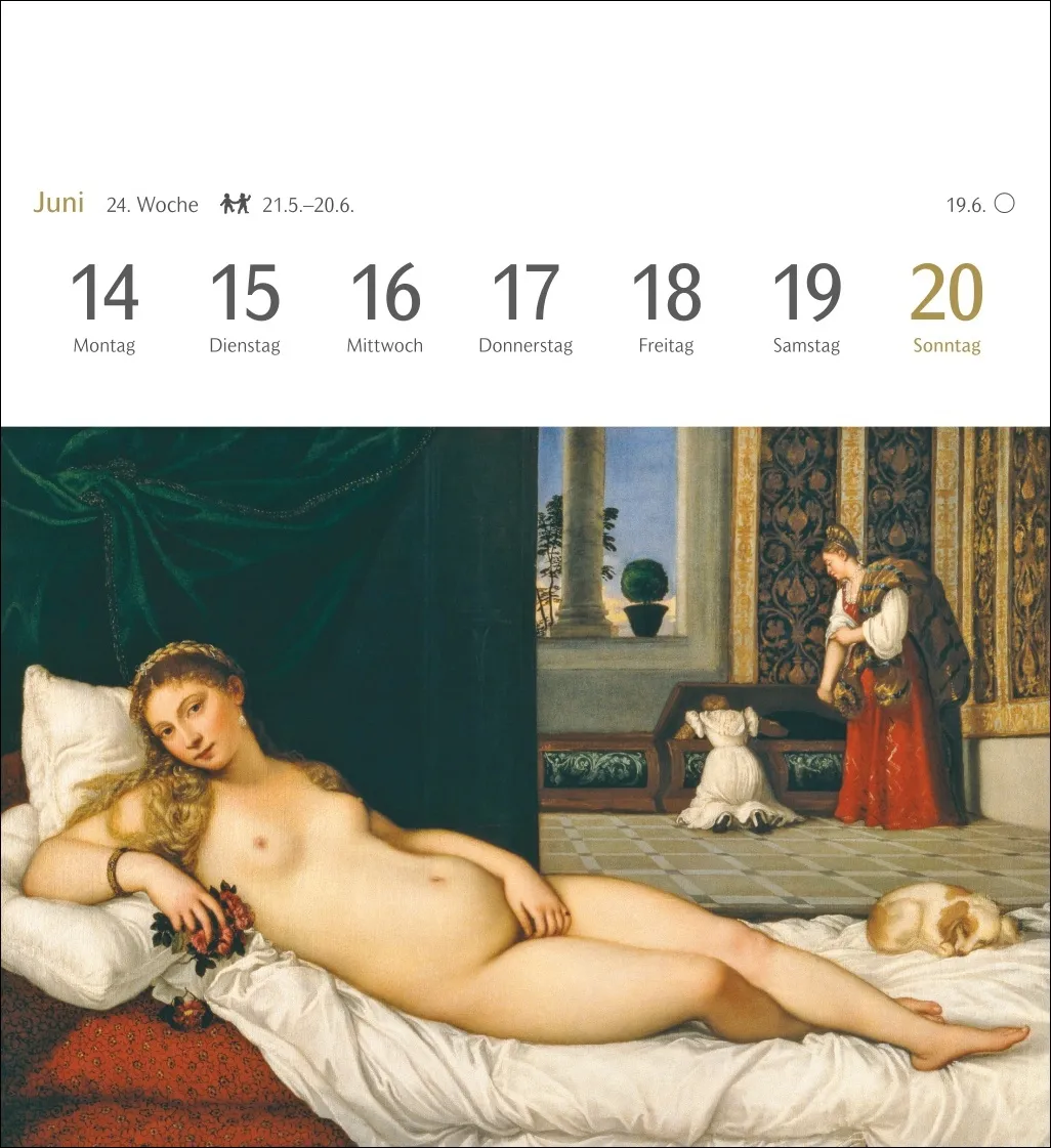Kunstgenuss Postkartenkalender 2027 – Bild 6