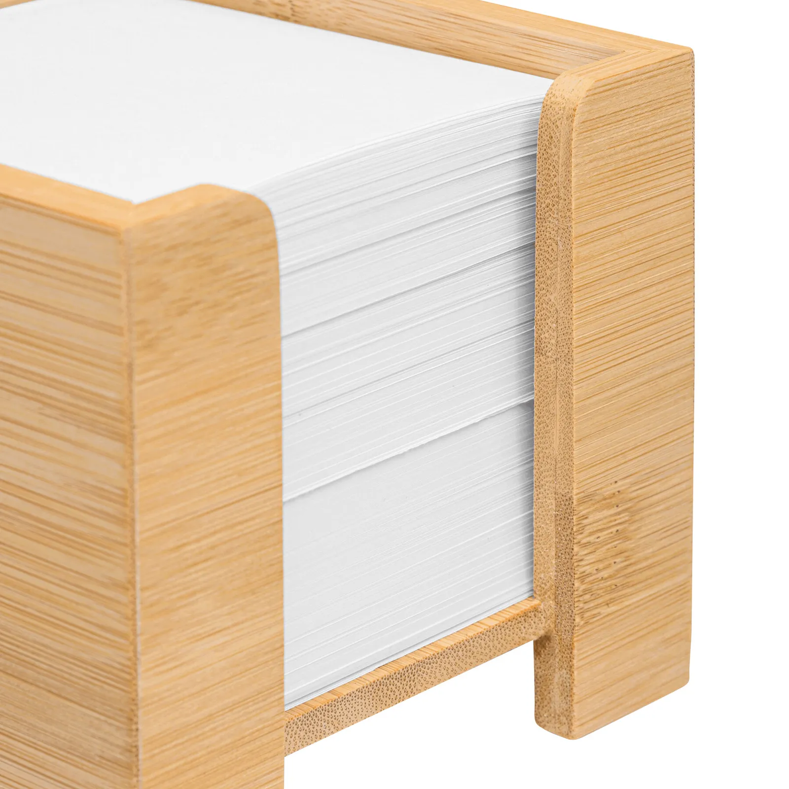 NEVER FORGET BAMBOO - Zettelbox braun, braun – Bild 5