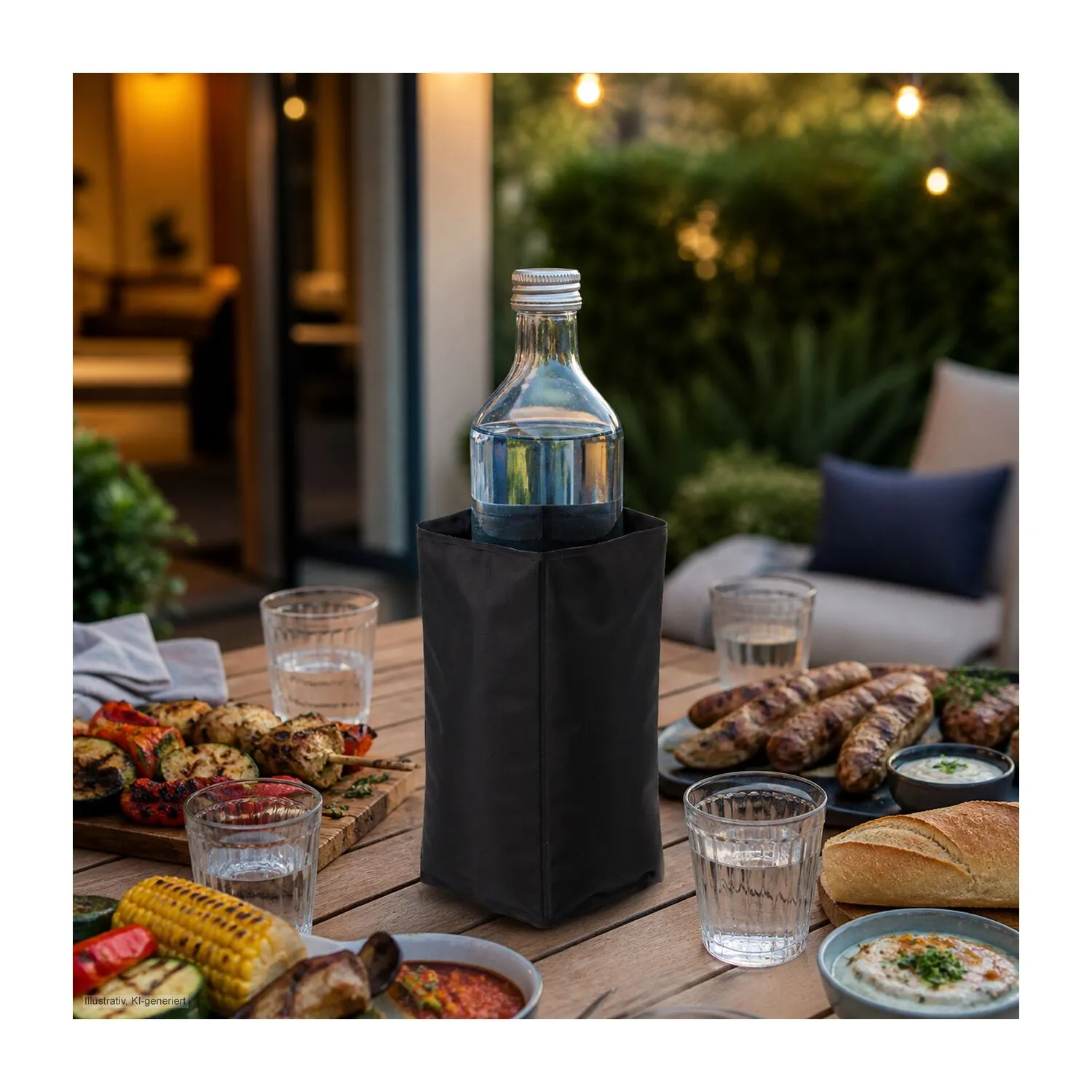 ROMINOX® Kühlmanschette // Cool Black, schwarz – Bild 7