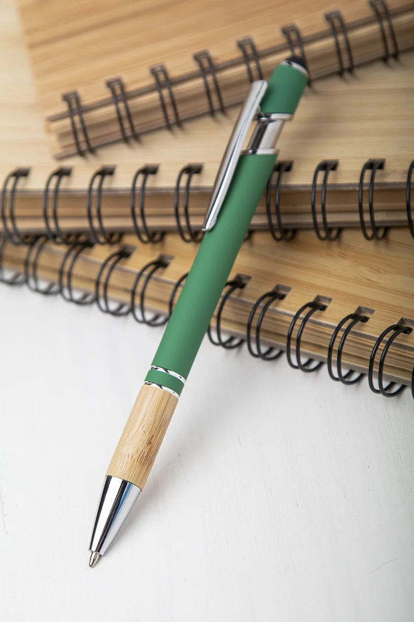 Touchpen Bonnel mit Kugelschreiber, grün – Bild 2