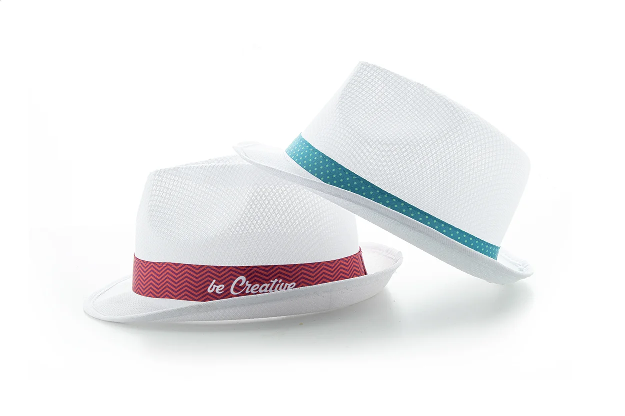 Hutband Subrero XL mit Sublimationsdruck, weiß – Bild 4