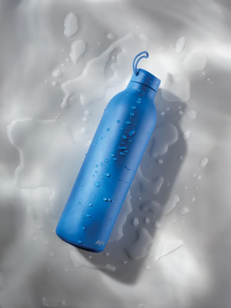 Avira Avior RCS recycelte Stainless-Steel Flasche 1L, blau – Bild 9