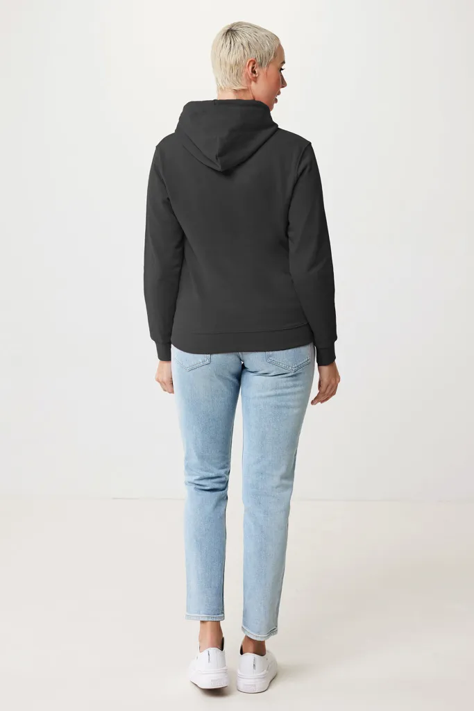 IQONIQ Jasper Hoodie aus recycelter Baumwolle, anthrazit – Bild 6