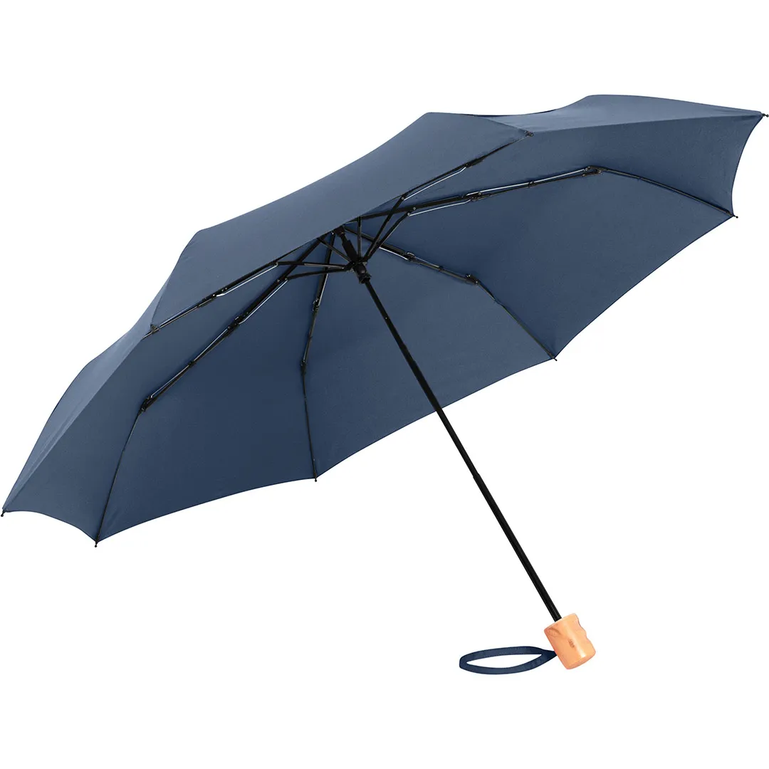 Taschenschirm ÖkoBrella, Ø 98 cm, Länge 26,5 cm, marine wS – Bild 3