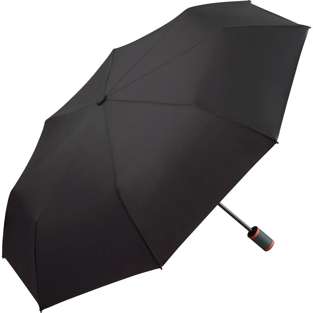 Taschenschirm FARE® Mini Style, schwarz-rot – Bild 7
