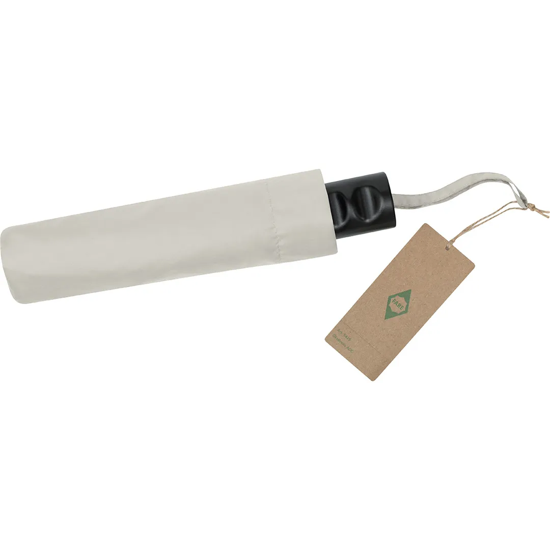 Taschenschirm ÖkoBrella, Ø 98 cm, Länge 27 cm, naturweiß wS – Bild 7