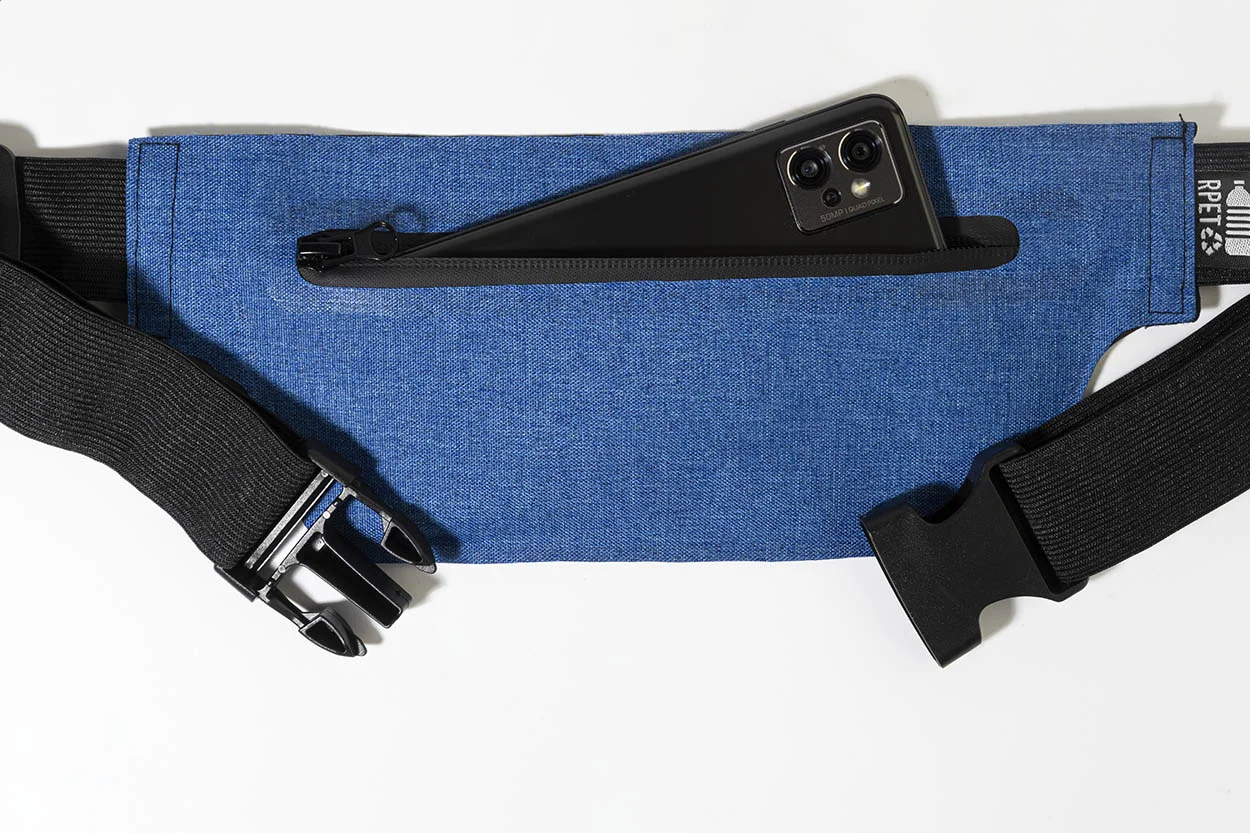 RPET-Gürteltasche Picohip, blau – Bild 5