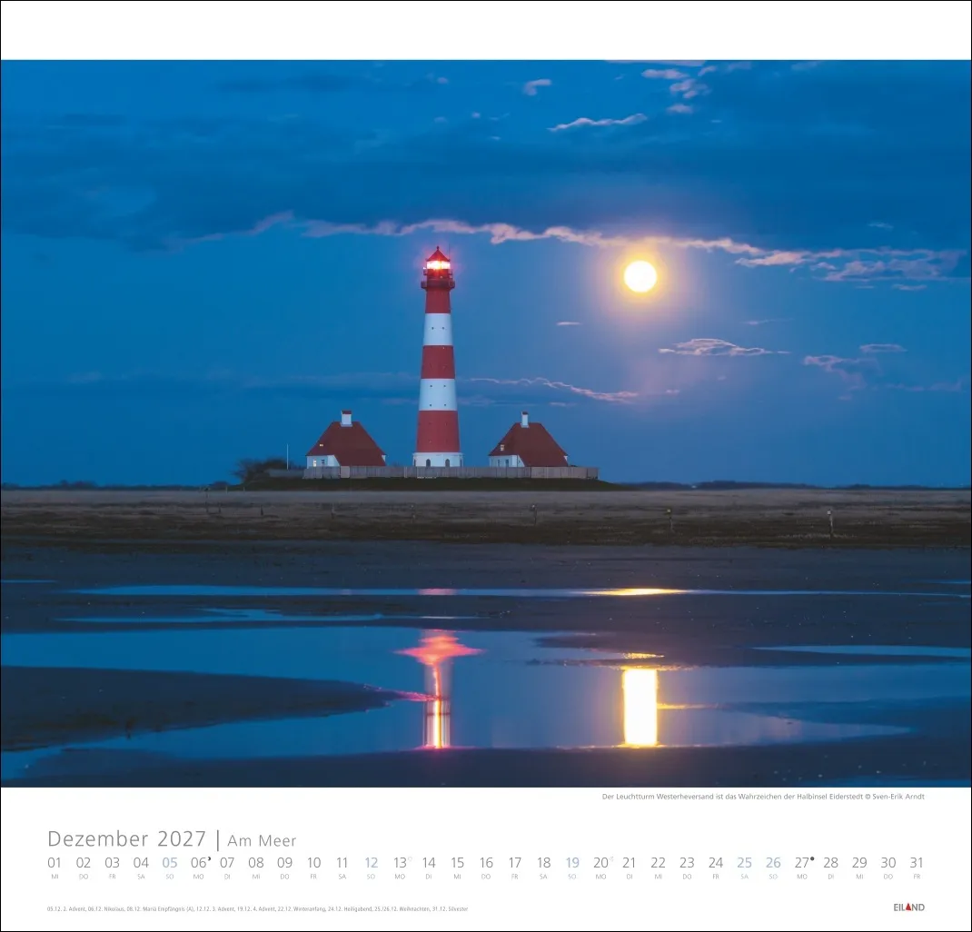 Am Meer Edition Wandkalender 2027 – Bild 13