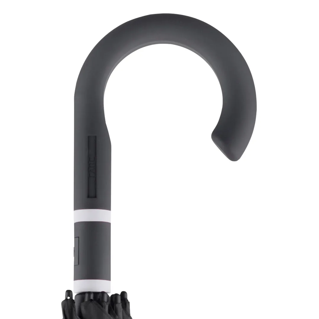 AC-Midsize-Stockschirm FARE® Style, schwarz-weiß – Bild 5