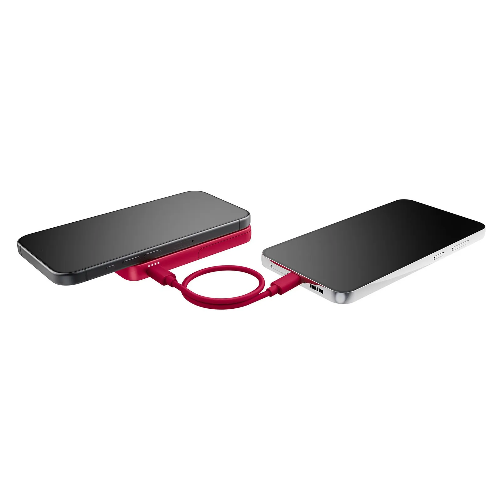 Fresh 'n Rebel Magnetische kabellose Powerbank 5000 mAh, Beerenrot – Bild 6