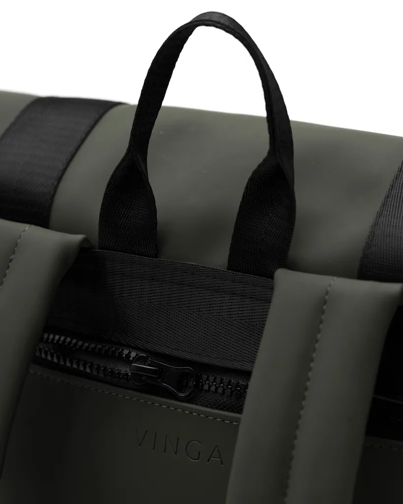 VINGA Baltimore RCS Rucksack, grün – Bild 4