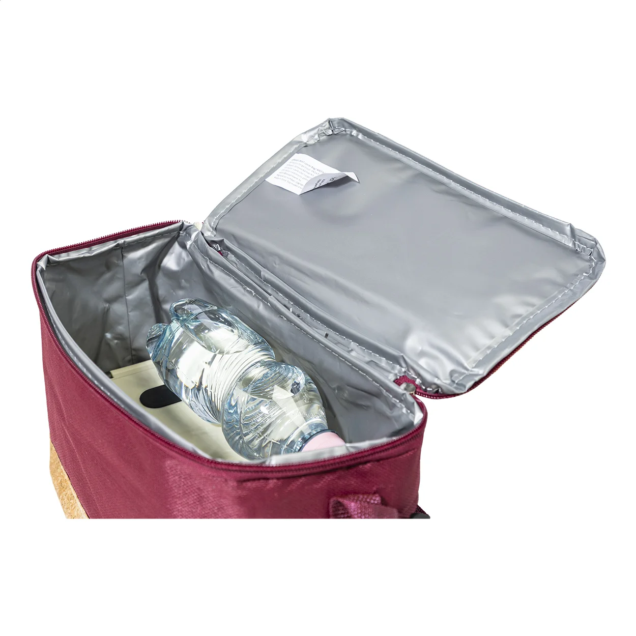 Kühltasche RPET Kooper, rot – Bild 3