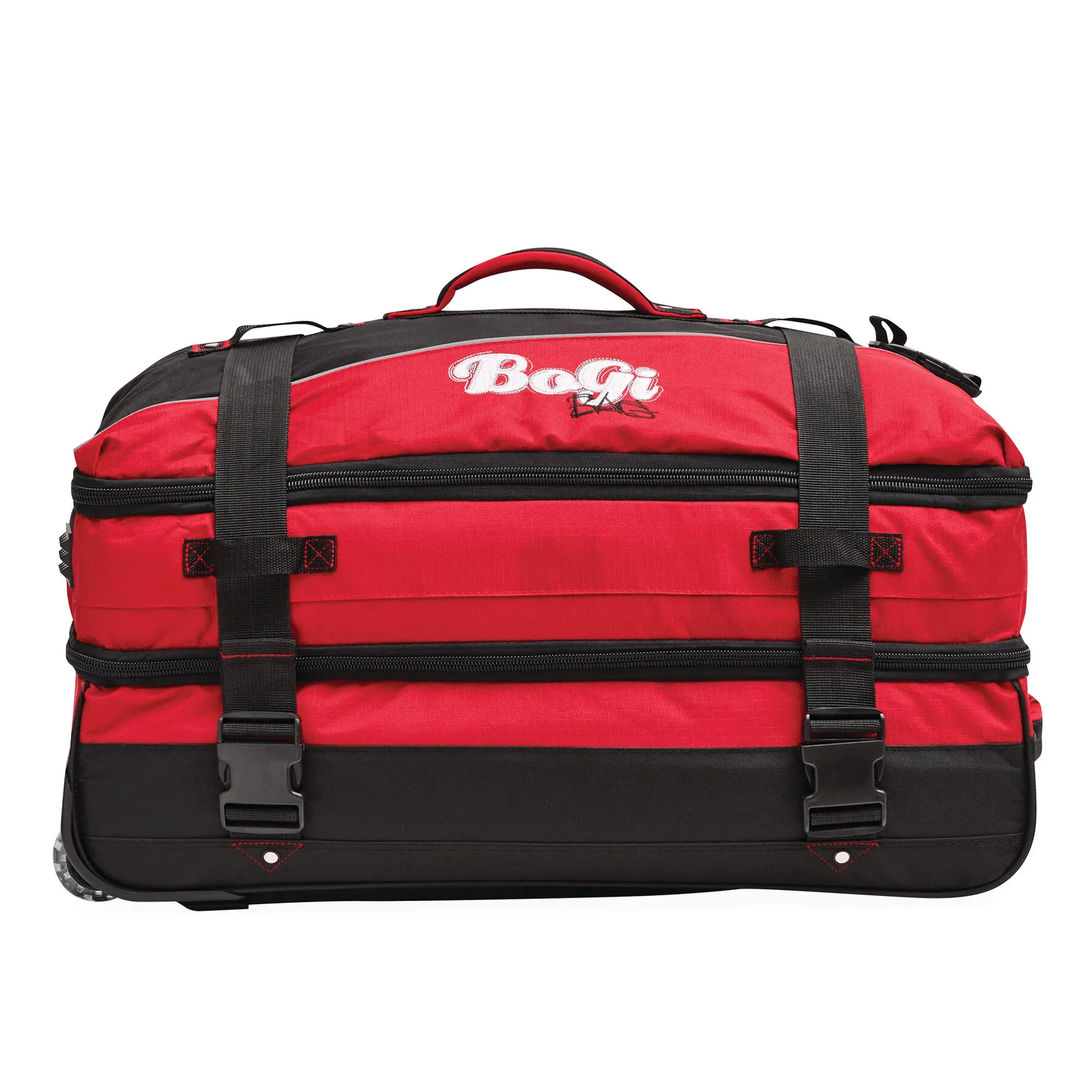 BOGI L - Trolley-Reisetasche BoGi L, rot, schwarz – Bild 3