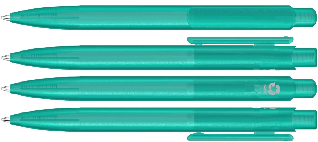 STAGE frozen RECY Druckkugelschreiber petrol, petrol – Bild 2