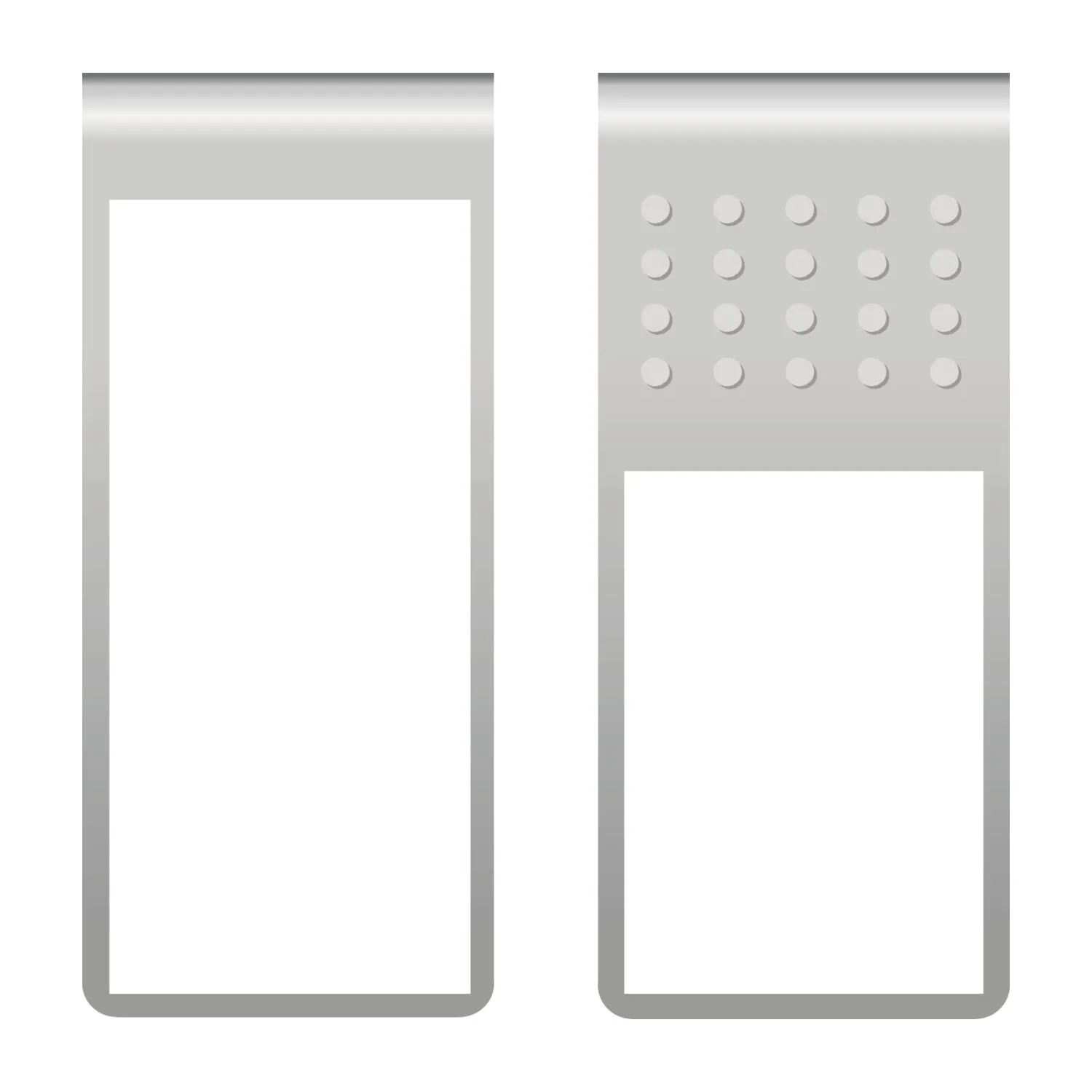 ROMINOX® Mehrweg-Büroklammer Straight Clip XL mit Noppen, idealer Mailingartikel für Dokumente, bis zu 35 Seiten Klemmkraft, silber – Bild 10