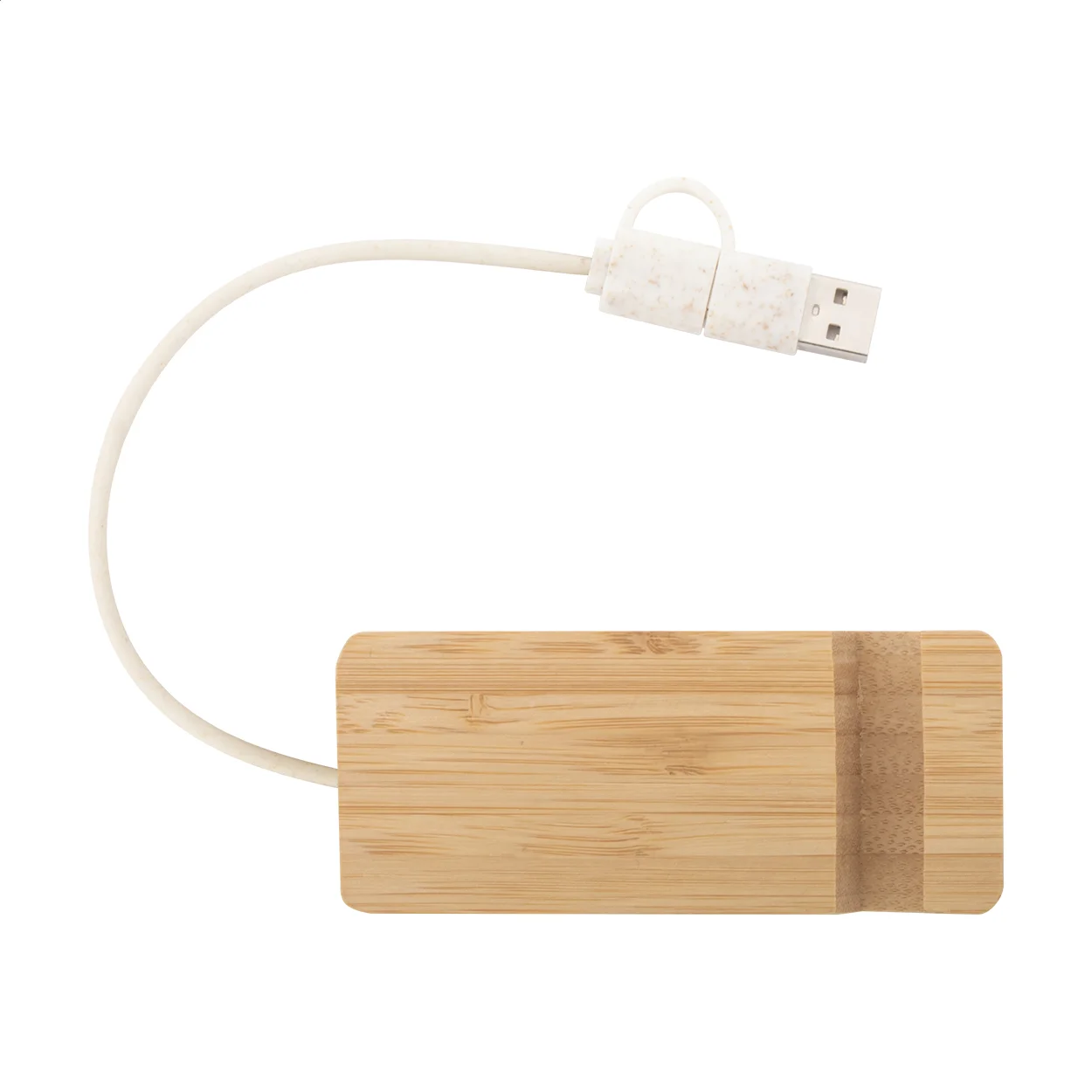 USB Hub Mobaru, natur – Bild 2