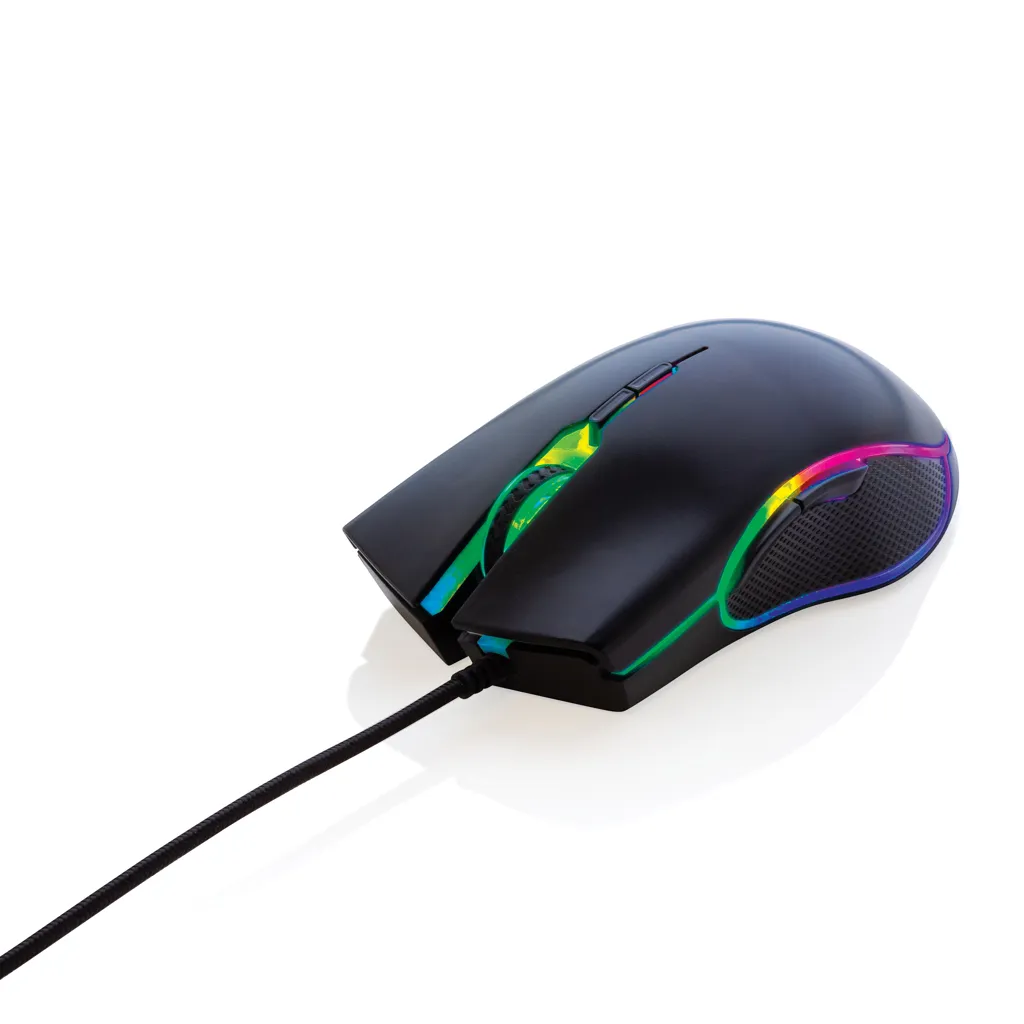 RGB Gaming Maus, schwarz – Bild 6