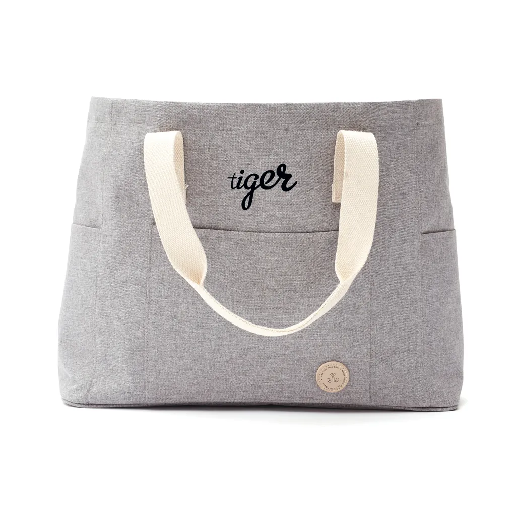 VINGA Sortino Strandtasche, grau – Bild 5