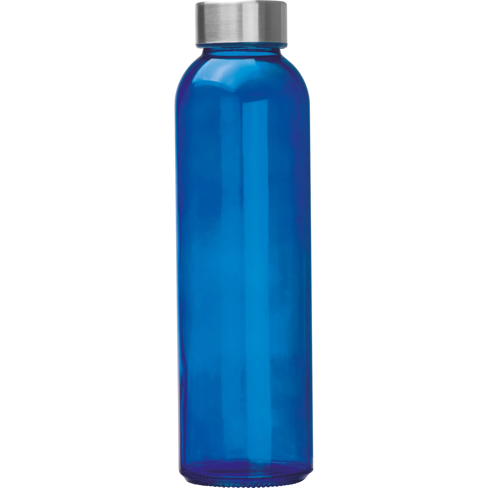 Glasflasche Indianapolis, blau – Bild 2