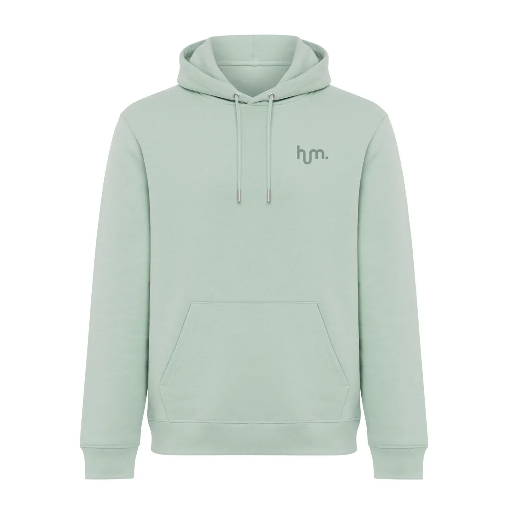 IQONIQ Joshua Hoodie aus recycelter Baumwolle, Iceberg green – Bild 4