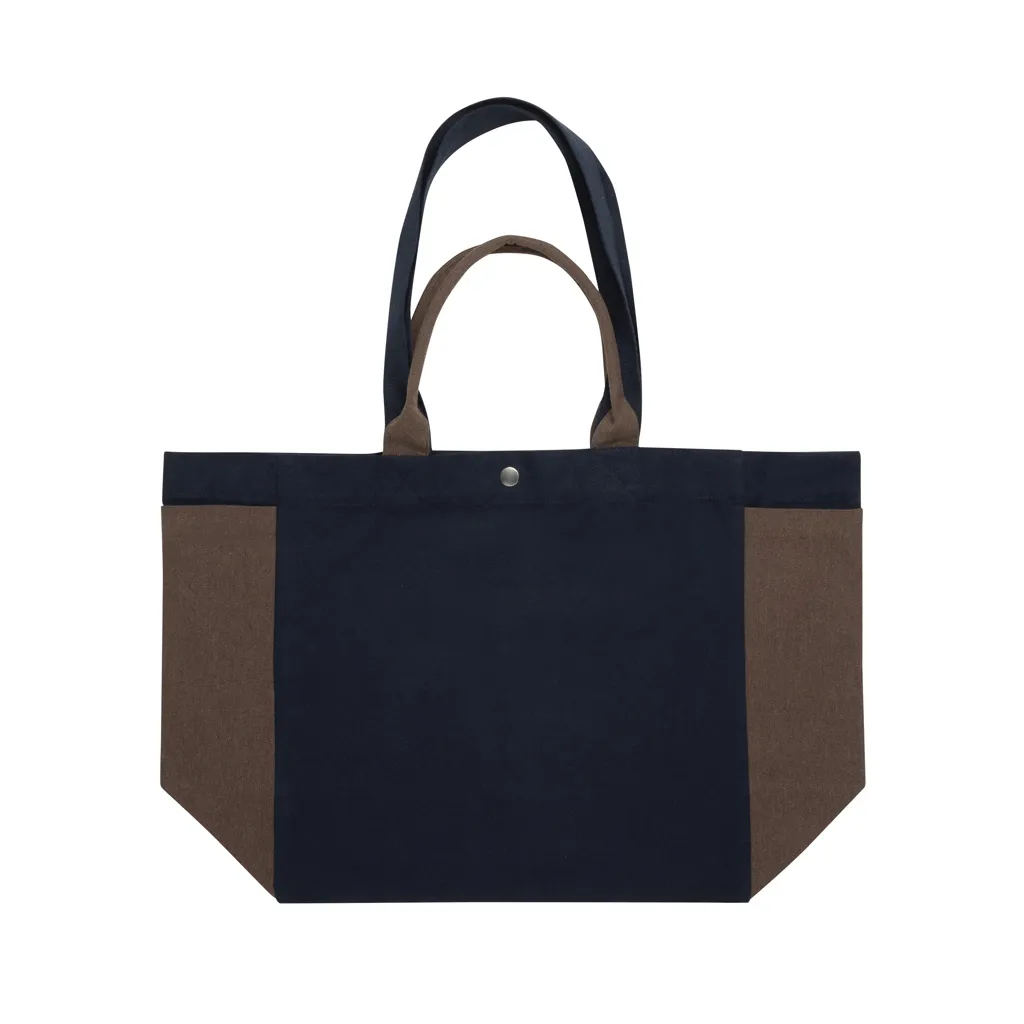BEAU AWARE™ Allround-Shopper aus rec. Canvas 400gr/m², navy blau – Bild 2