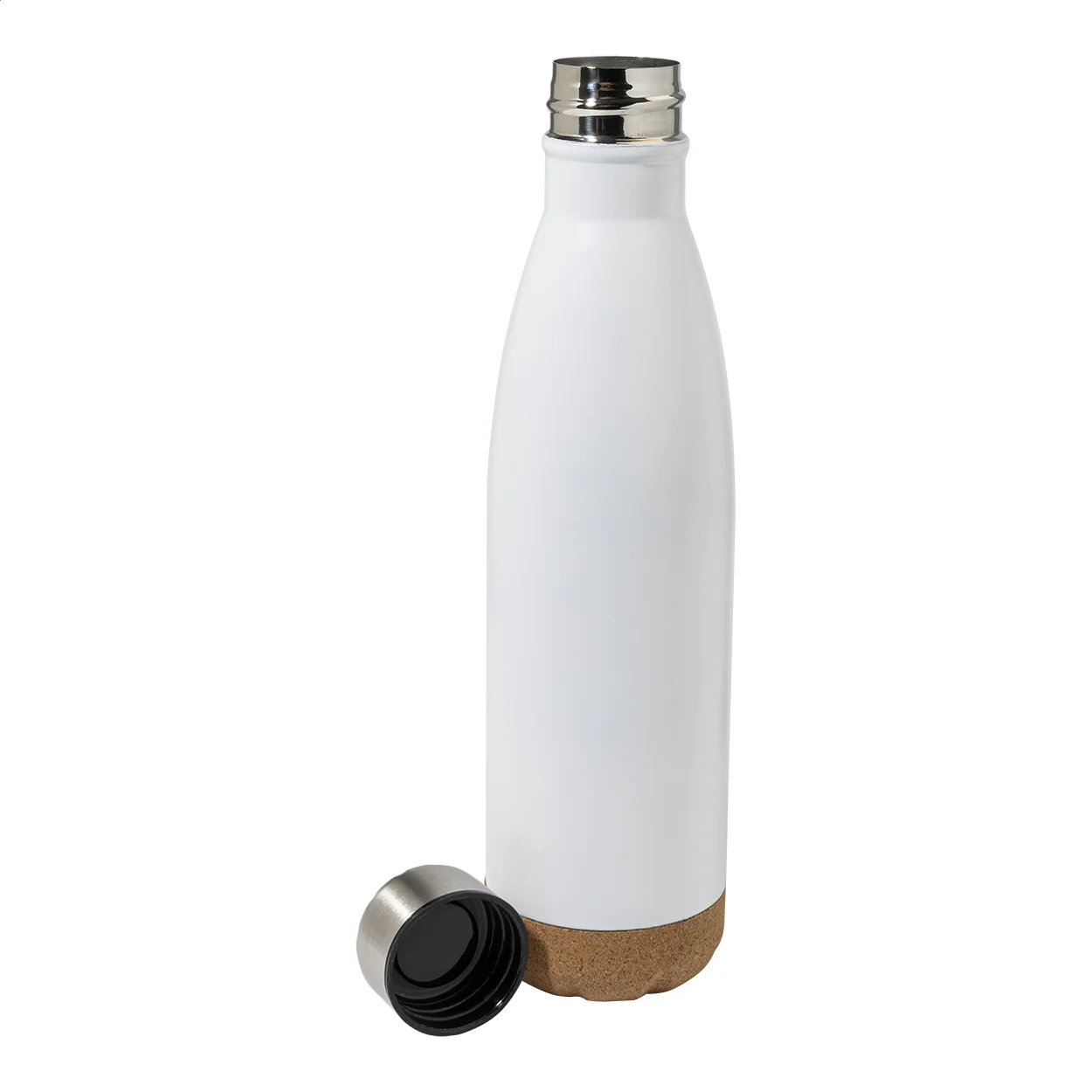 Edelstahl-Trinkflasche Nocov, weiß – Bild 2