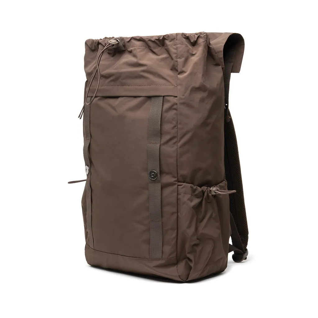 KENTO URBAN Everyday Rucksack aus RCS recyceltem Nylon, braun – Bild 3