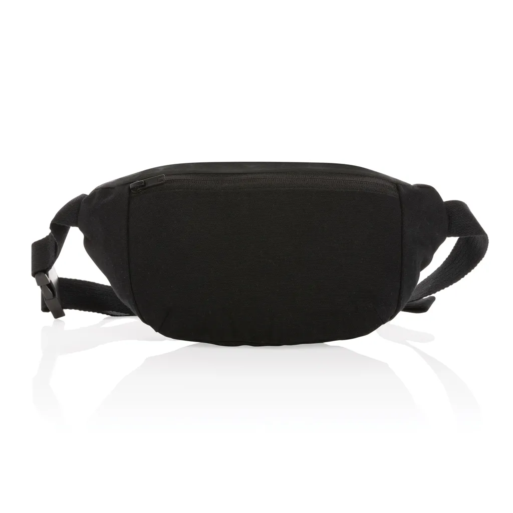 Impact Aware™ 285g/m² ungefärbte rCanvas-Gürteltasche, schwarz – Bild 2