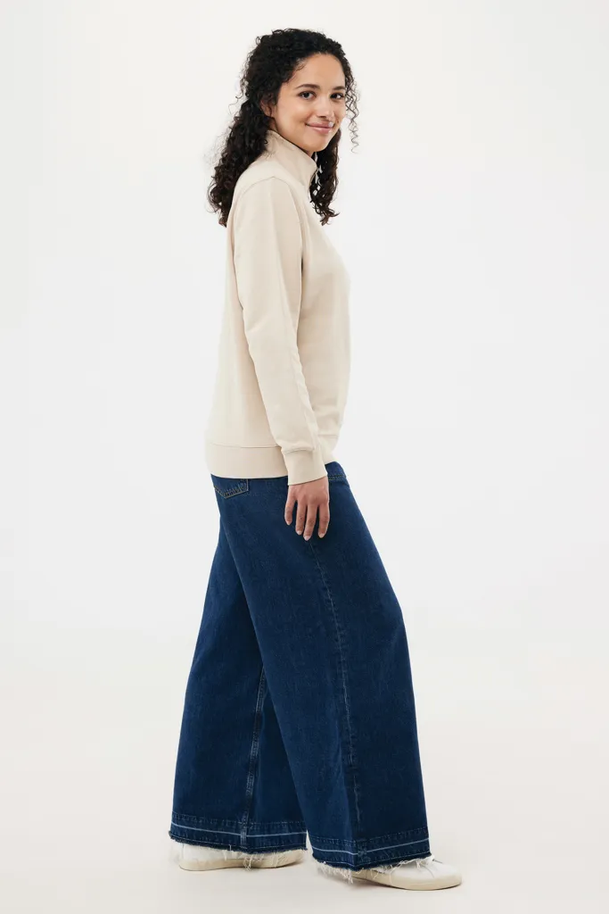 IQONIQ Elgon Quarter-Zip-Sweater aus rec. Baumwolle, desert – Bild 6