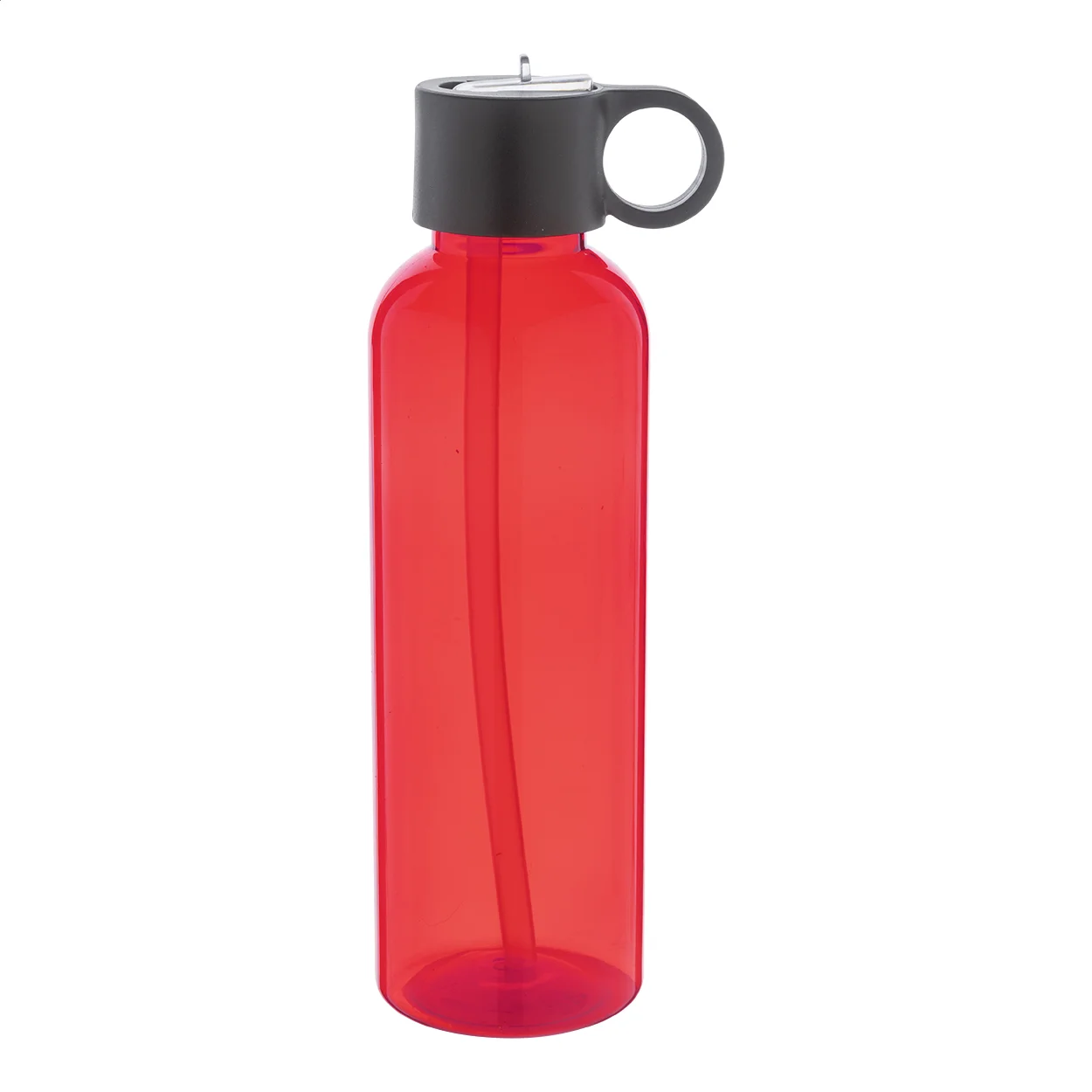 RPET Trinkflasche Fitba, rot – Bild 2