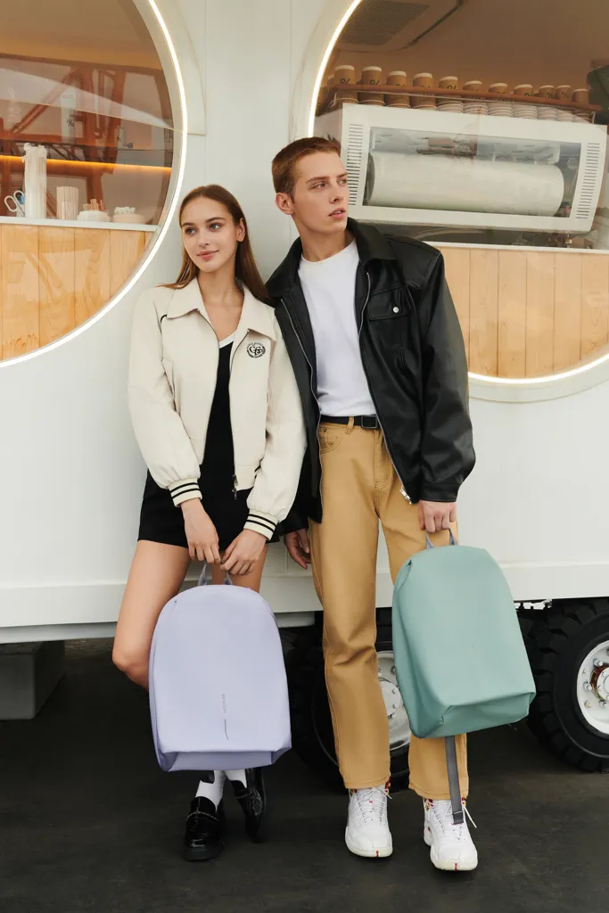 Bobby Soft, Anti-Diebstahl-Rucksack, Iceberg green – Bild 15