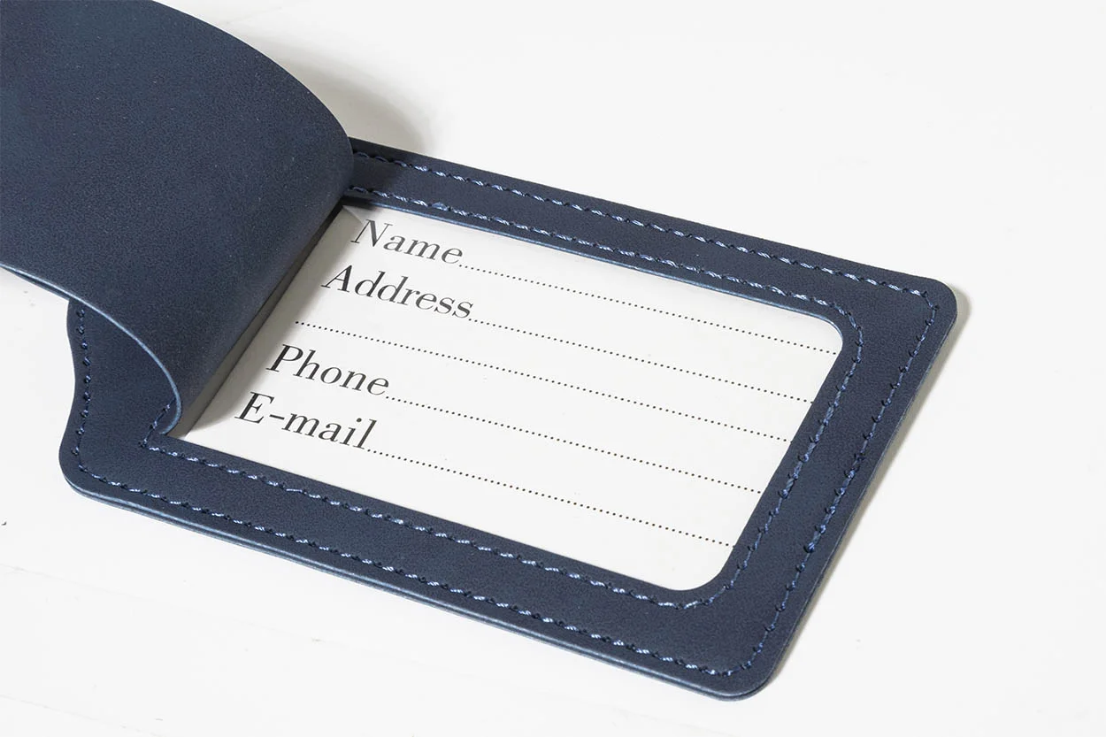 RPU Pass- und Kofferanhängerset TwinPass, dunkelblau – Bild 4