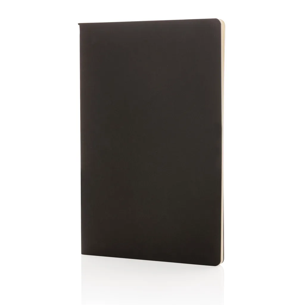 A5 Softcover Notizbuch, schwarz – Bild 2