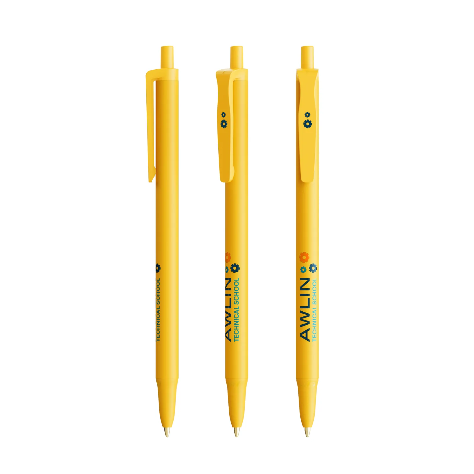 BIC® Clic Stic Kugelschreiber, Gelb – Bild 2