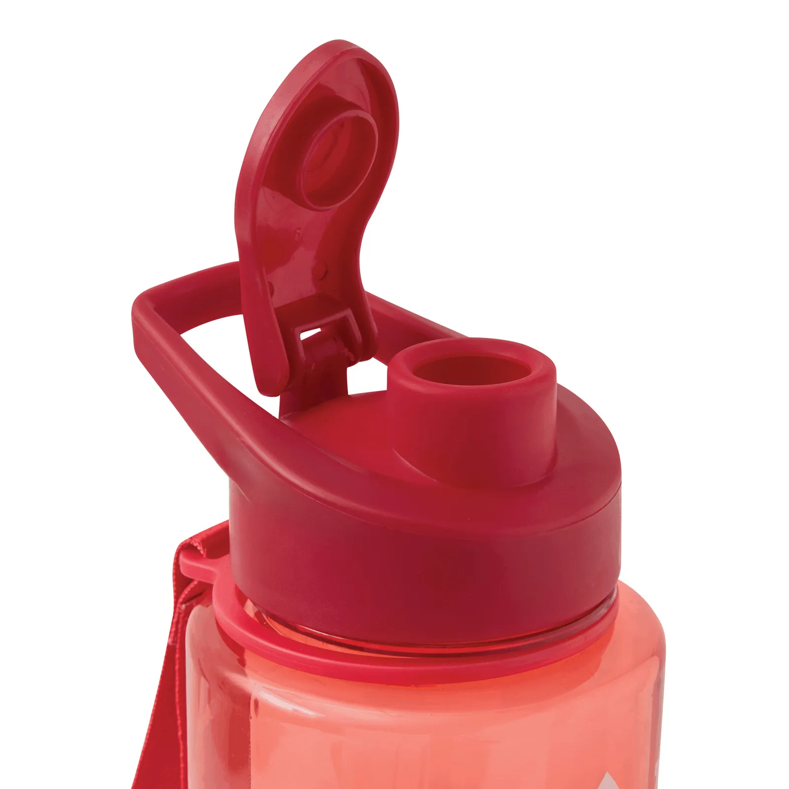 AQUA LEVEL - Sport-Trinkflasche, rot – Bild 7
