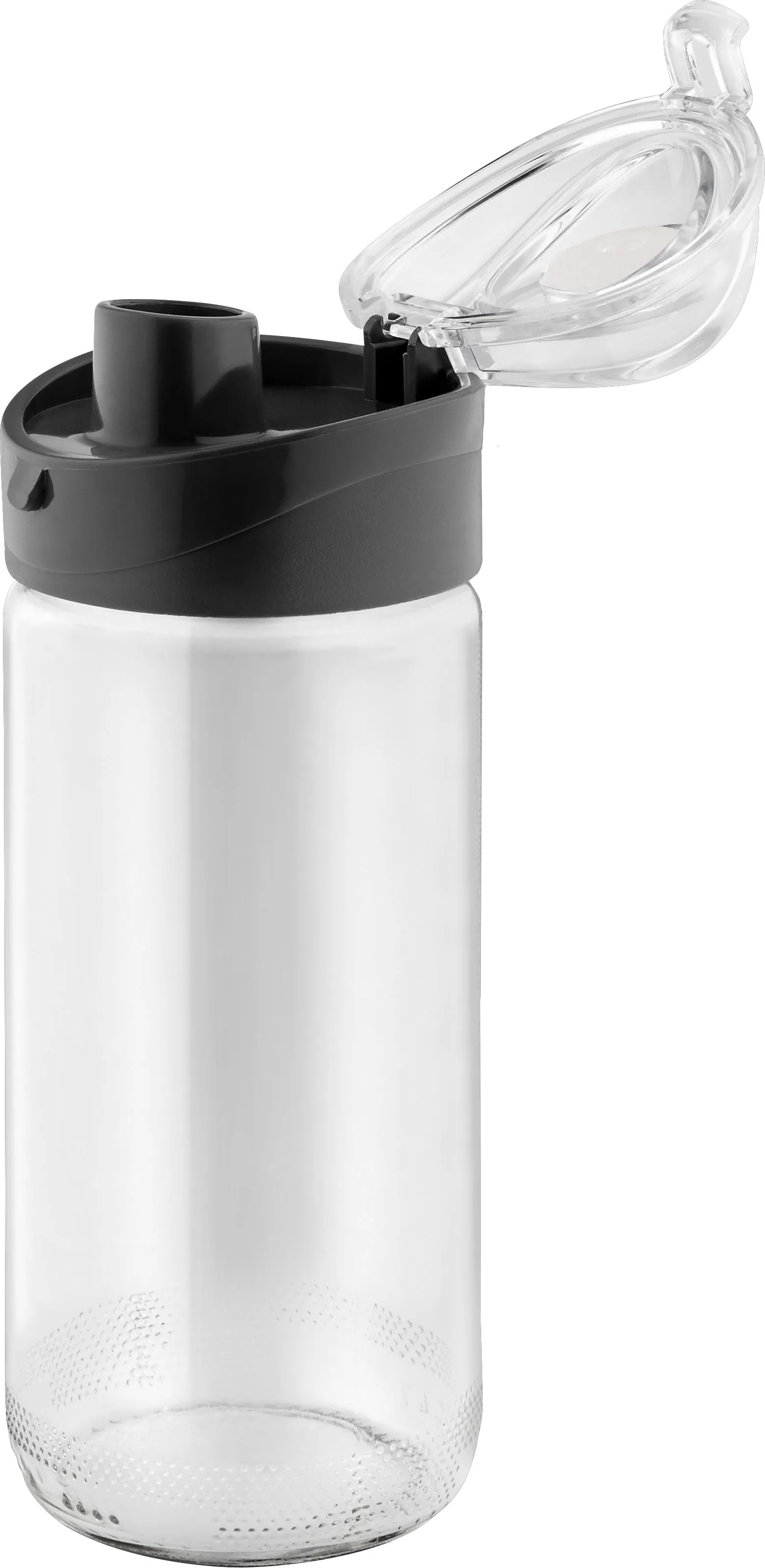 Metmaxx® Trinkflasche "Glas2GoEco2" transparent