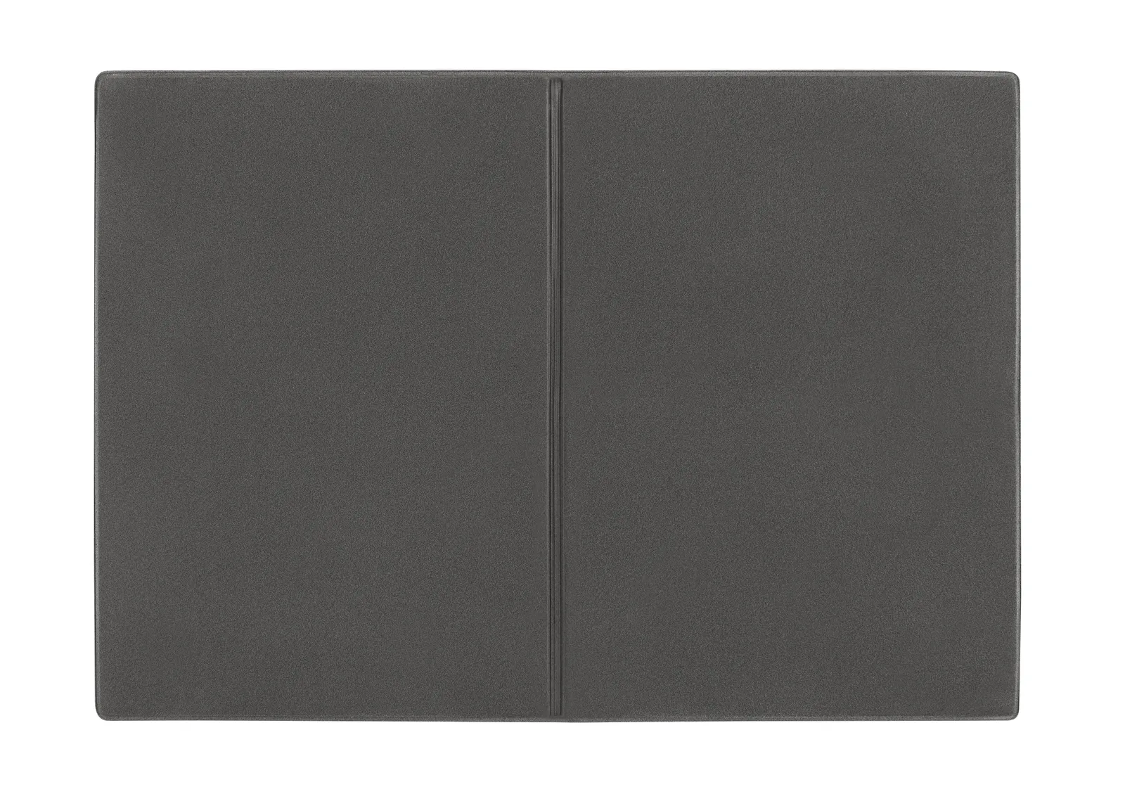 Ausweistasche "2-fach" Velours, grau – Bild 3