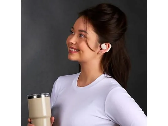 GRUNDIG kabellose OWS-Bluetooth-Ohrhörer weiß, Weiß – Bild 3