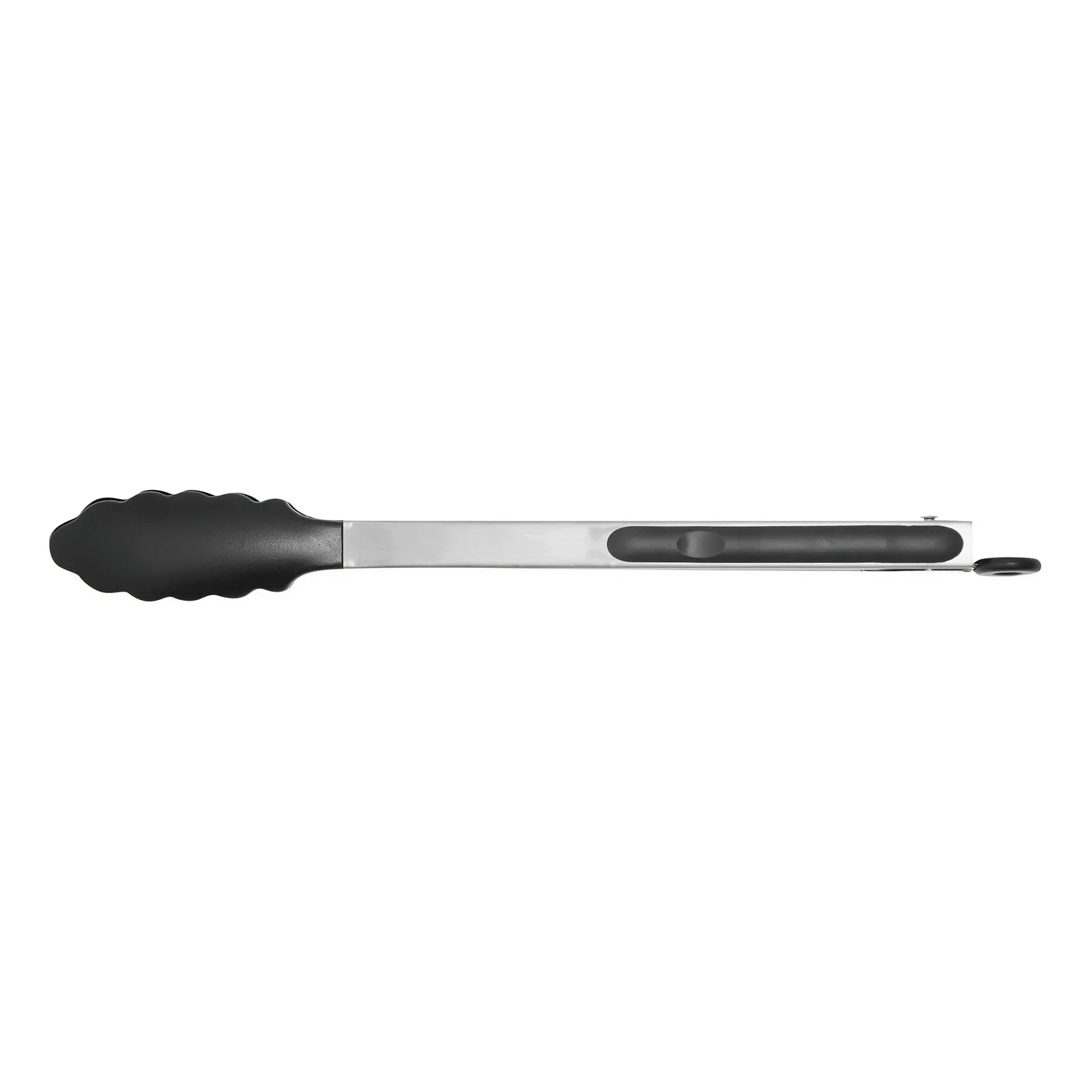 GRIP - Edelstahl-Grillzange schwarz, silber, schwarz, silber – Bild 2