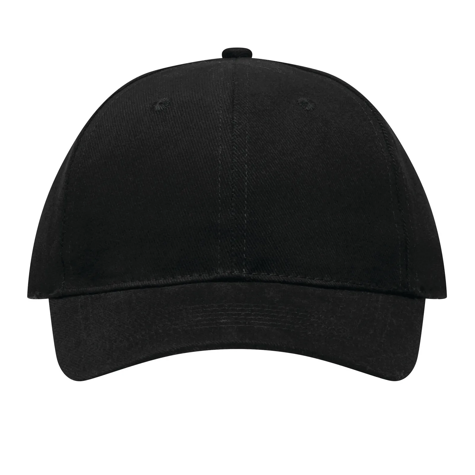 COTTURE - 6-Panel-Baseball-Cap, schwarz – Bild 3