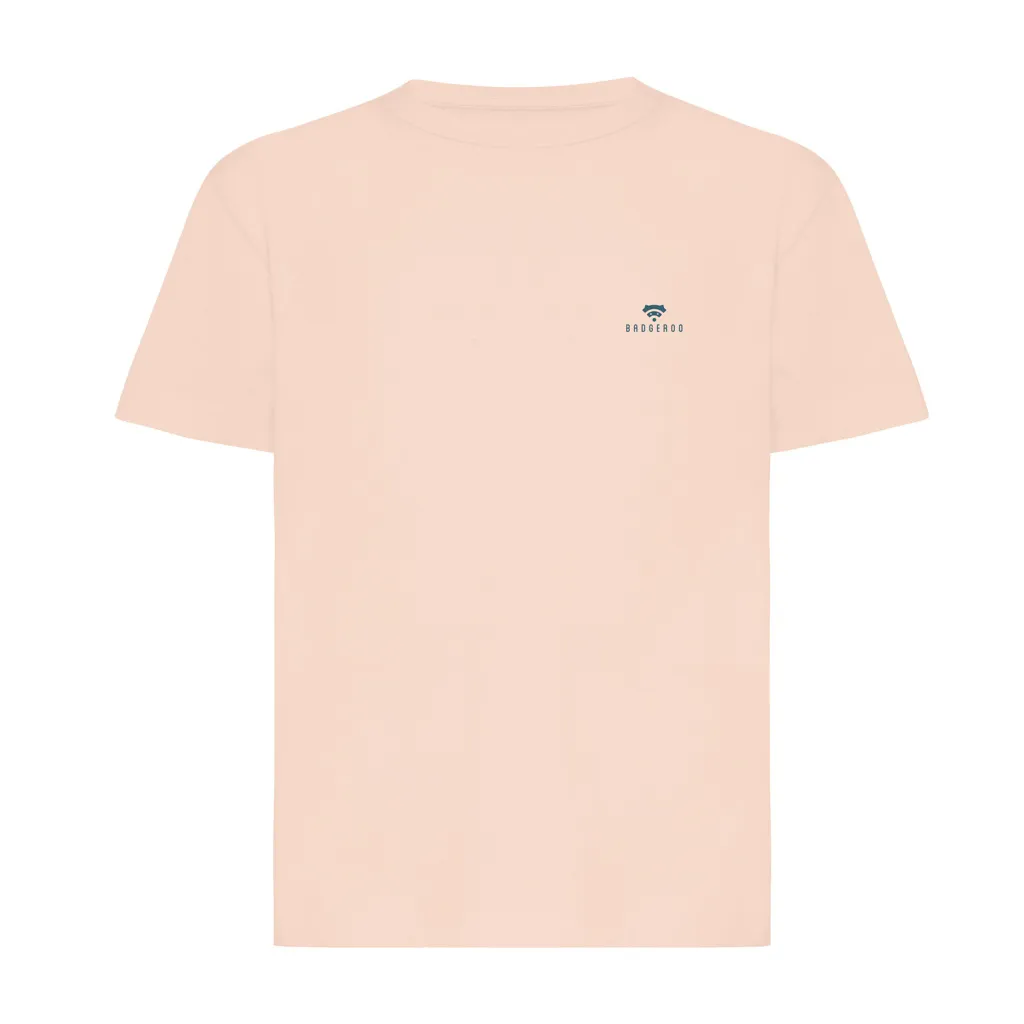IQONIQ Koli Kids T-Shirt aus recycelter Baumwolle, peach nectar – Bild 3