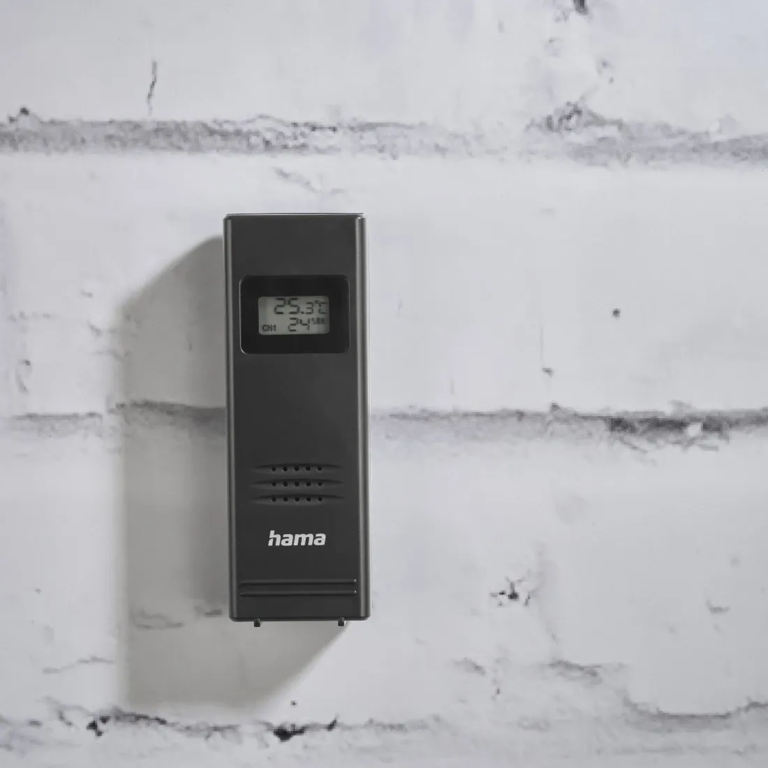 Hama "Premium" Wetterstation mit LED-Farbdisplay, Schwarz – Bild 7