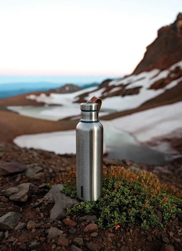 Black+Blum isolierte Wasserflasche groß, 750ml, turkis – Bild 6