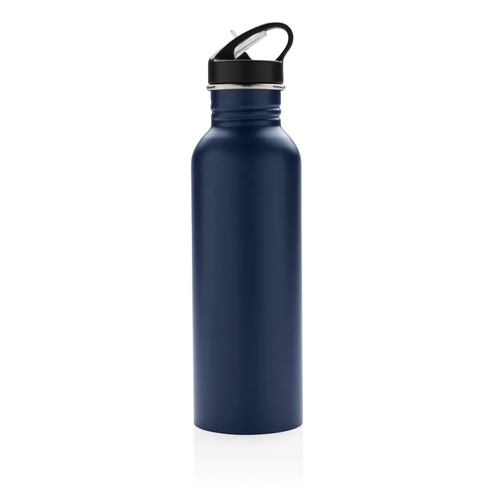 Deluxe Sportflasche aus Edelstahl, navy blau – Bild 2