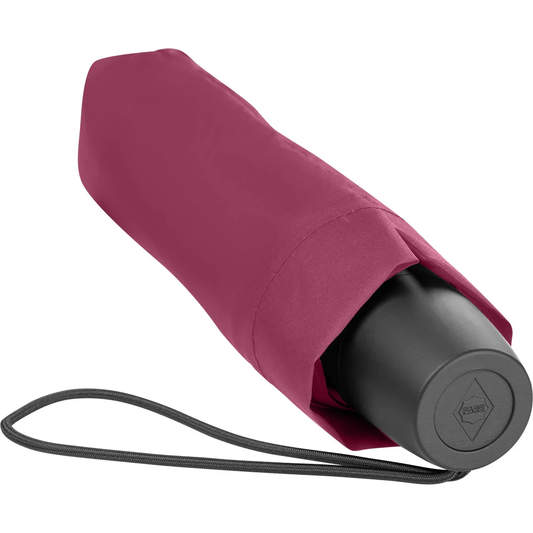 Topless-Mini-Taschenschirm, bordeaux – Bild 6