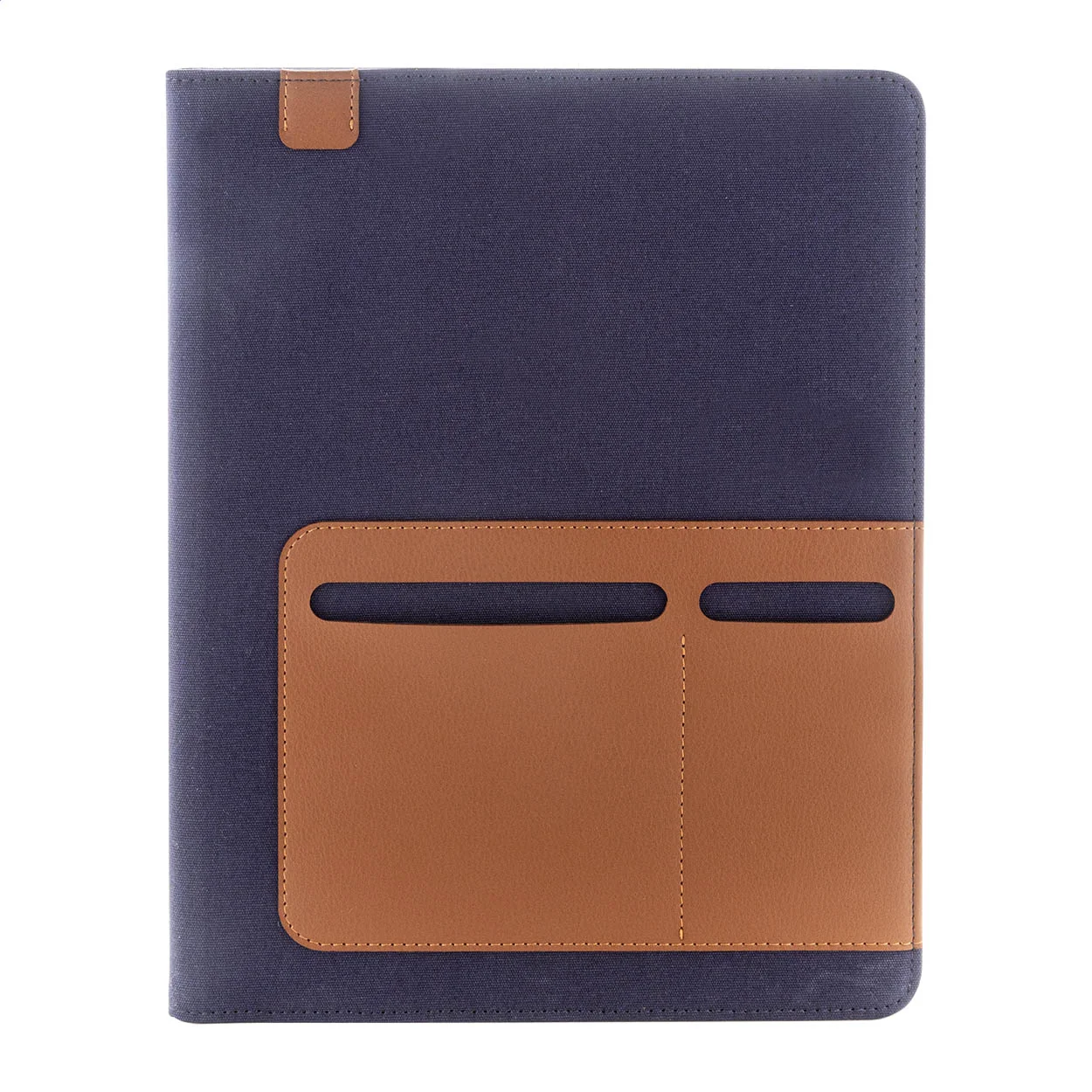 Dokumentenmappe Capudo A4 aus recyceltem Cavas, blau – Bild 8