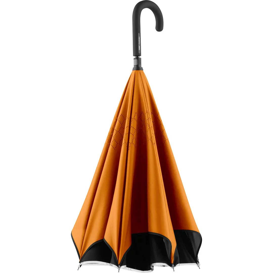 Stockschirm FARE® Contrary, schwarz/orange – Bild 7